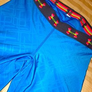 Blue under amour boxers